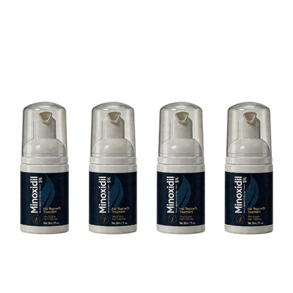 Fiimiu 5% Minoxidil Foam with Biotin – Hair Regrowth Treatment for Men