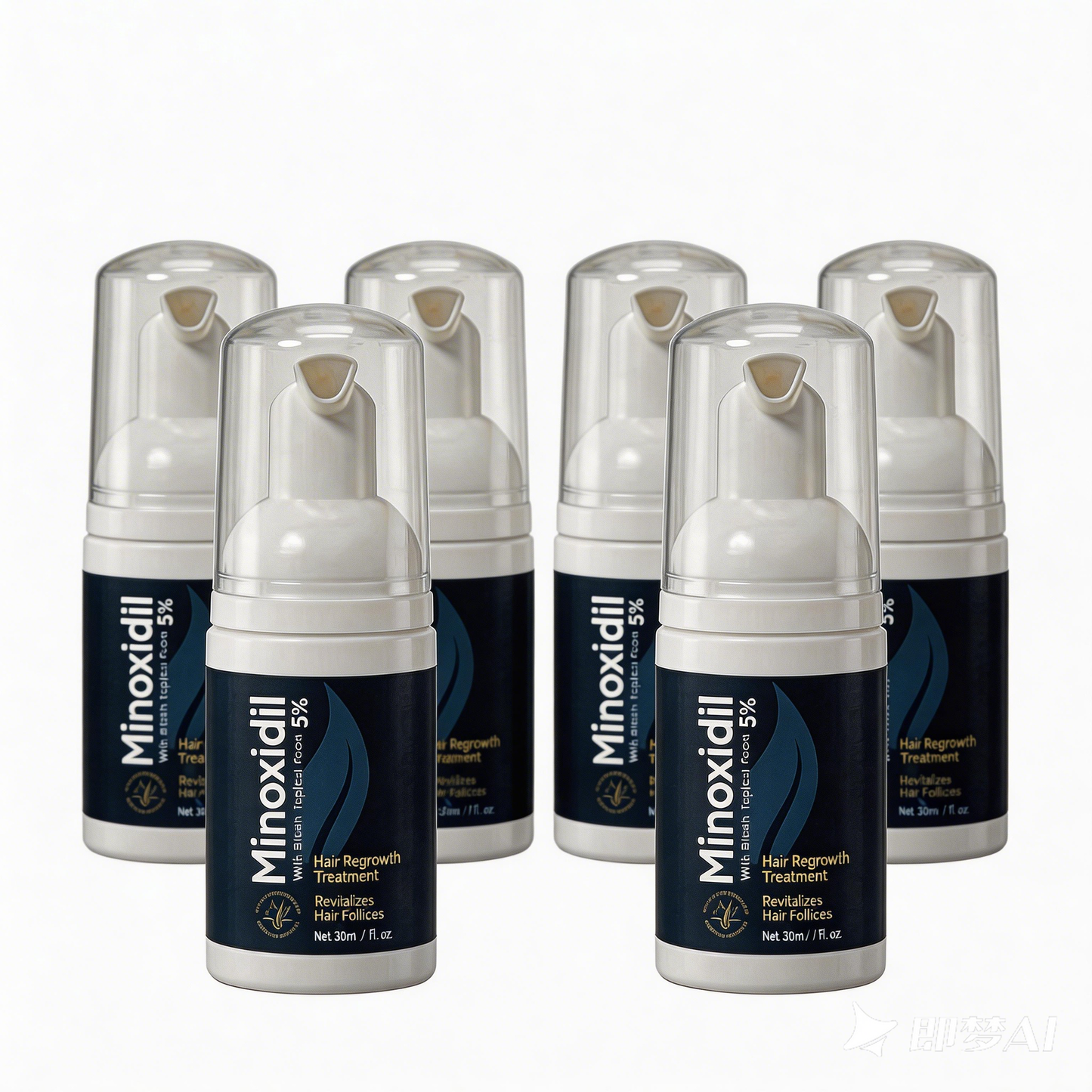 Fiimiu 5% Minoxidil Foam with Biotin – Hair Regrowth Treatment for Men